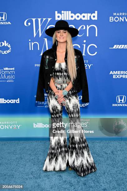 Lainey Wilson at Billboard Women In Music 2024 held at YouTube Theater on March 6, 2024 in Inglewood, California.