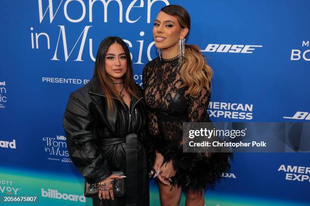 Ally Brooke and Dinah Jane at Billboard Women In Music 2024 held at YouTube Theater on March 6, 2024 in Inglewood, California.