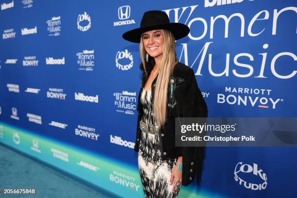 Lainey Wilson at Billboard Women In Music 2024 held at YouTube Theater on March 6, 2024 in Inglewood, California.