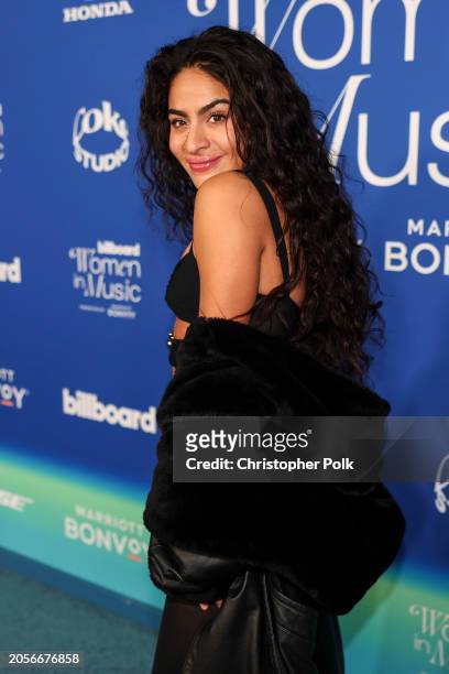 Jessie Reyez at Billboard Women In Music 2024 held at YouTube Theater on March 6, 2024 in Inglewood, California.
