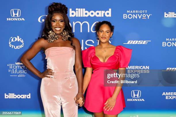 Bozoma Saint John and Lael Saint John at Billboard Women In Music 2024 held at YouTube Theater on March 6, 2024 in Inglewood, California.