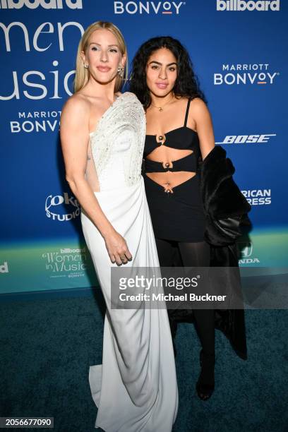Ellie Goulding and Jessie Reyez at Billboard Women In Music 2024 held at YouTube Theater on March 6, 2024 in Inglewood, California.