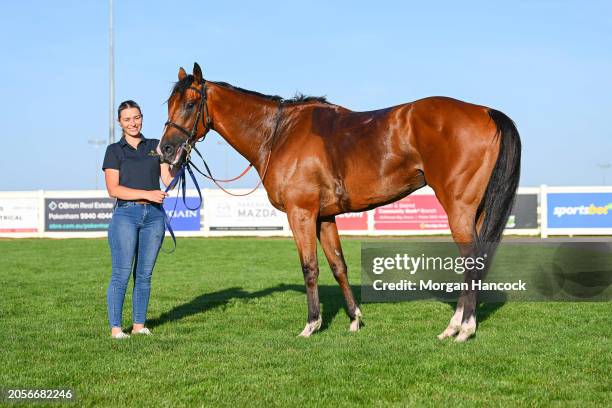 The Octopus after winning the Magic Millions Adelaide Yearling Sale Maiden Plate, at Sportsbet Pakenham on March 07, 2024 in Pakenham, Australia.