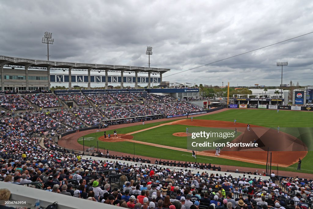 MLB: MAR 06 Spring Training - Rays at Yankees
