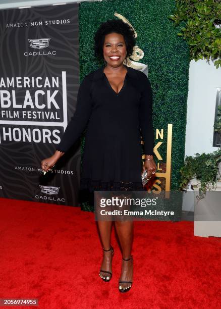 Leslie Jones attends the 6th Annual American Black Film Festival Honors: A Celebration Of Black Excellence In Hollywood at SLS Hotel, a Luxury...