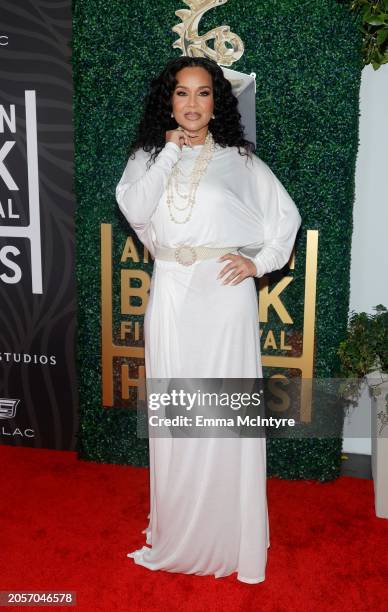 LisaRaye McCoy attends the 6th Annual American Black Film Festival Honors: A Celebration Of Black Excellence In Hollywood at SLS Hotel, a Luxury...