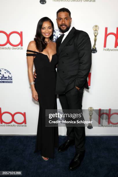 Rochelle Aytes attends the 2024 Hollywood Beauty Awards at Taglyan Complex on March 03, 2024 in Los Angeles, California.