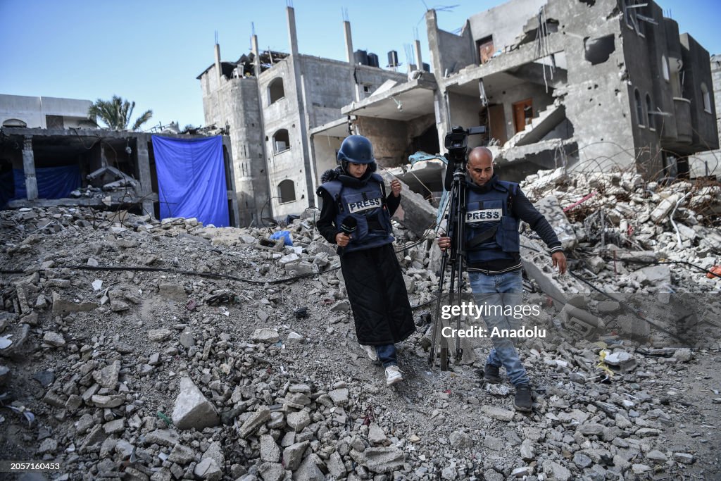 TRT Arabi Reporter Reba continues to spread knowledge about Gaza