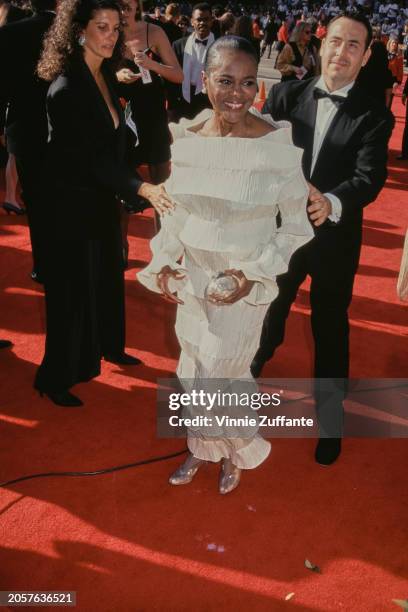 American actress Cicely Tyson attends the 46th Annual Primetime Emmy Awards at the Pasadena Civic Auditorium, California, 11th September 1994.