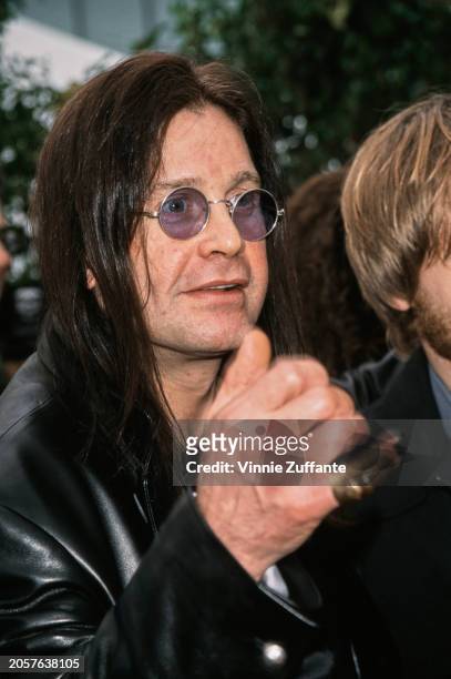 English musician Ozzy Osbourne attends the 42nd Annual Grammy Awards at the Staples Center in Los Angeles, California, 23rd February 2000.