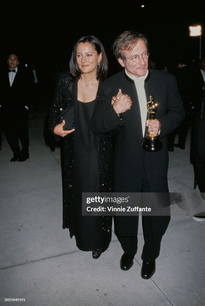 Robin Williams And Marsha Garces Williams