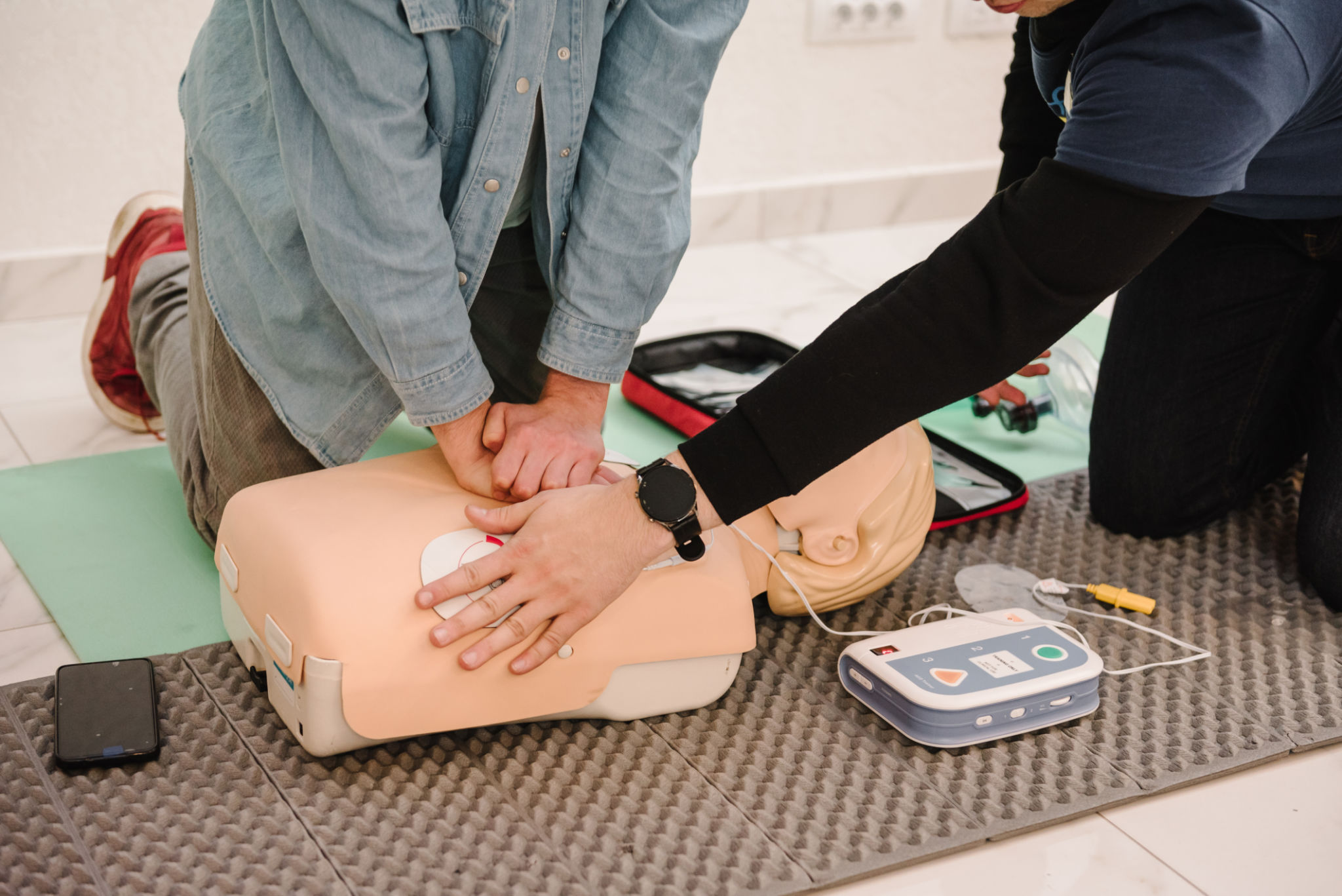 CPR training