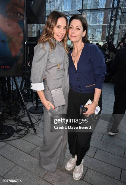 Melanie C and Mary McCartney attend the Stella McCartney Winter 2024 show during Paris Fashion Week on March 04, 2024 in Paris, France.