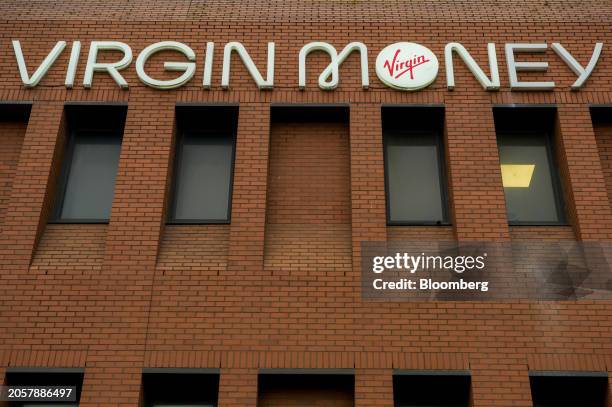 Virgin Money UK Plc bank branch in Middlesbrough, UK, on Thursday, March 7, 2024. Nationwide Building Society has reached a preliminary agreement to...