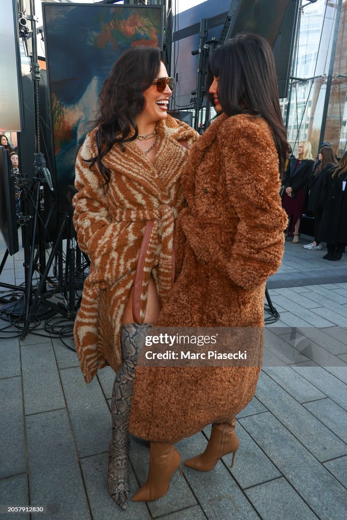 Ashley Graham and Jameela Jamil attend the Stella McCartney... News Ashley Graham and Jameela Jamil attend the Stella McCartney... News