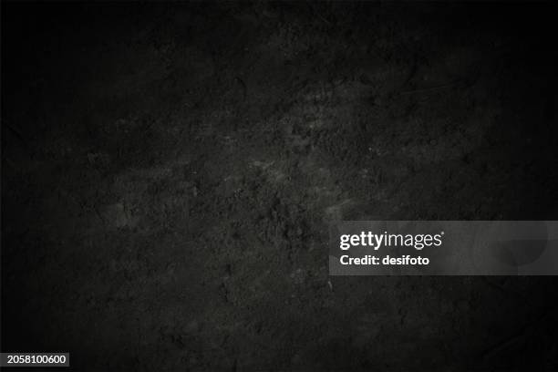 ilustraciones, imágenes clip art, dibujos animados e iconos de stock de efecto texturizado vacío en blanco desordenado enlucido enlucido pared manchada con fondo horizontal abstracto de textura de carretera de asfalto de tierra en color negro oscuro - asfalto