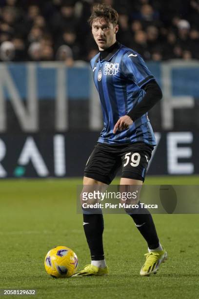 Alexey Miranchuk of Atalanta BC in action during the Serie A TIM match between Atalanta BC and Bologna FC - Serie A TIM at Gewiss Stadium on March...
