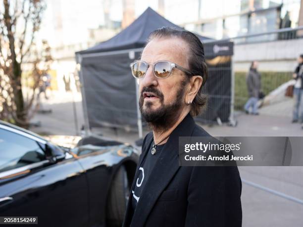 Ringo Starr attends the Stella McCartney Womenswear Fall/Winter 2024-2025 show as part of Paris Fashion Week on March 04, 2024 in Paris, France.