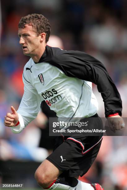 July 24: Billy Mckinlay of Fulham in action during the Pre Season Friendly match between Fulham and Glasgow Rangers at Craven Cottage on July 24,...