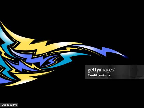 bright power - power in nature stock illustrations