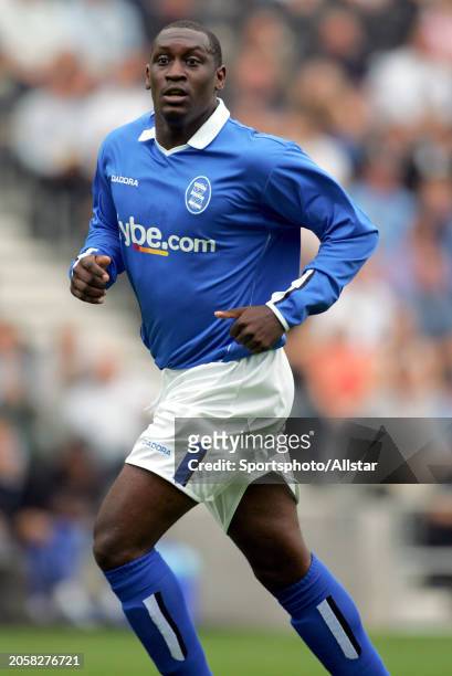 July 31: Emile Heskey of Birmingham City in action during the Pre Season Friendly match between Hull City and Birmingham City at Kc Stadium on July...