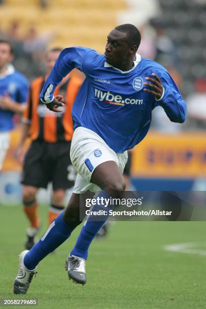 July 31: Emile Heskey of Birmingham City running during the Pre Season Friendly match between Hull City and Birmingham City at Kc Stadium on July 31,...