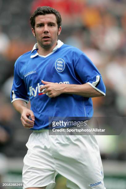 July 31: Muzzy Izzet of Birmingham City in action during the Pre Season Friendly match between Hull City and Birmingham City at Kc Stadium on July...