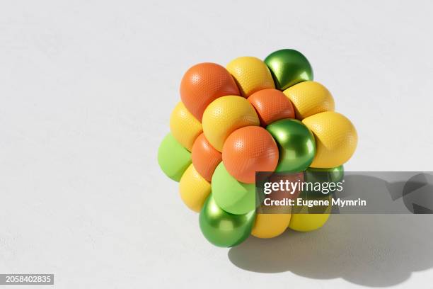 abstract balanced cube - brain teaser stock pictures, royalty-free photos & images