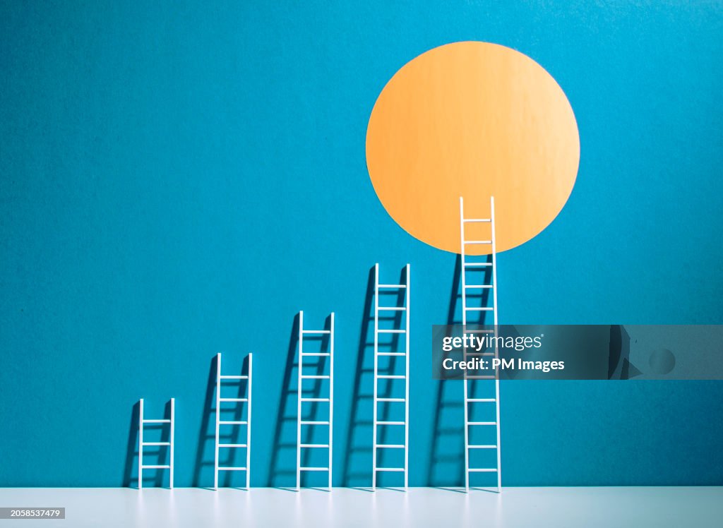 Only 1 of 5 ladders reach in ascending order