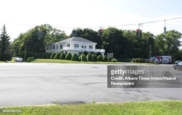 East Greenbush - Schodack Wellness Center is seen on left at the corner of Columbia Turnpike and Sunset Rd. On Tuesday, July 16, 2019 in Castleton...