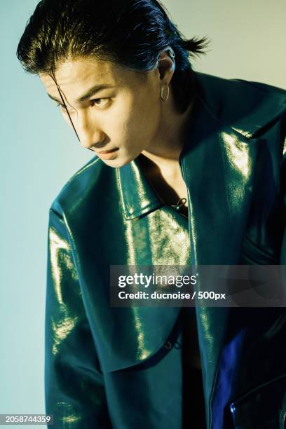 portrait of fashion young man,vietnam - haute couture stock pictures, royalty-free photos & images