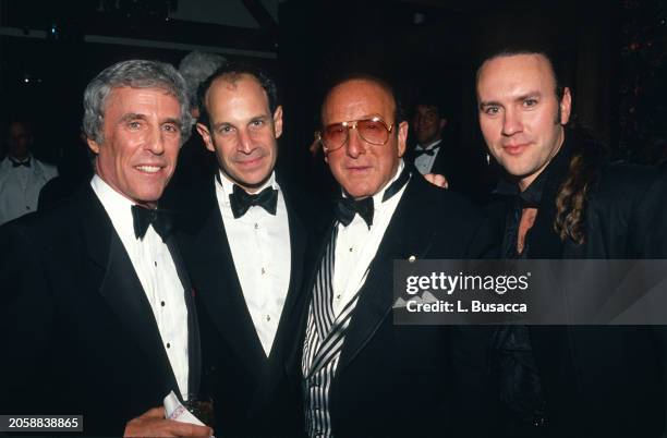 American songwriter Burt Bacharach, American businessman Jonathan Tisch, American music producer and executive Clive Davis and American songwriter...