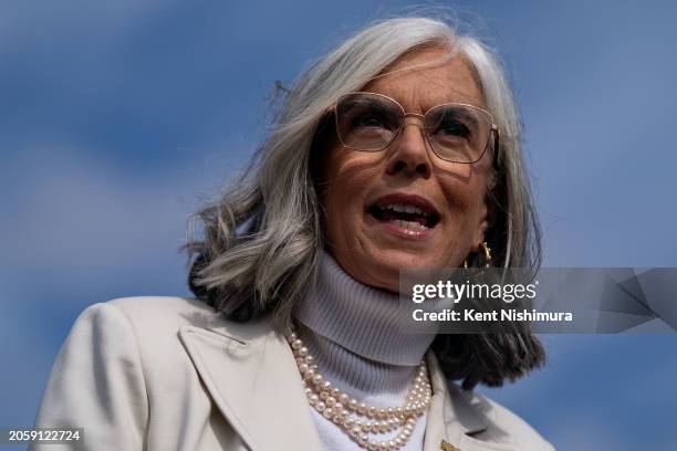 Rep. Katherine Clark speaks duing a news conference held by members of the Pro-Choice Caucus and Democratic Women's Caucus at the U.S. Capitol on...