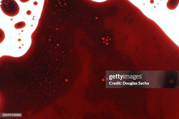 spilled blood - blood group stock pictures, royalty-free photos & images