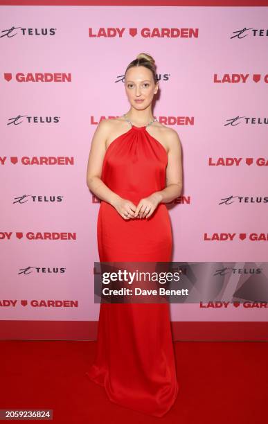 Georgia Hirst attends The Lady Garden Gala 10th anniversary at The OWO on March 7, 2024 in London, England.