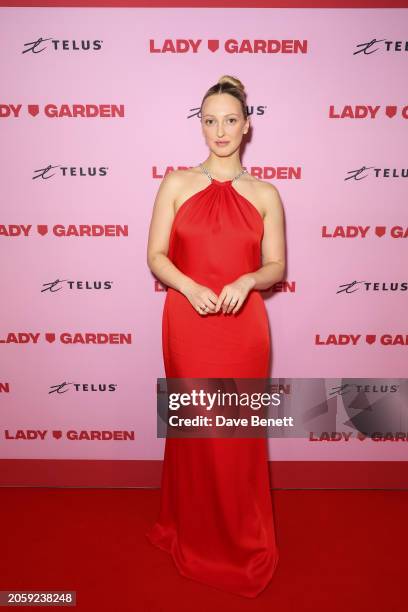 Georgia Hirst attends The Lady Garden Gala 10th anniversary at The OWO on March 7, 2024 in London, England.