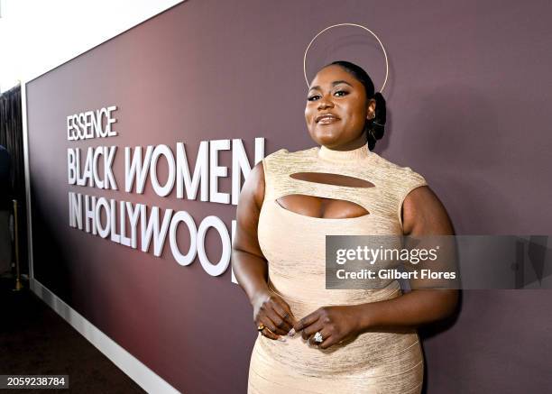 Danielle Brooks at Essence Black Women in Hollywood held at the Academy Museum of Motion Pictures on March 7, 2024 in Los Angeles, California.