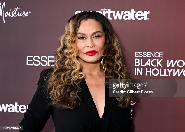 Tina Knowles at Essence Black Women in Hollywood held at the Academy Museum of Motion Pictures on March 7, 2024 in Los Angeles, California.
