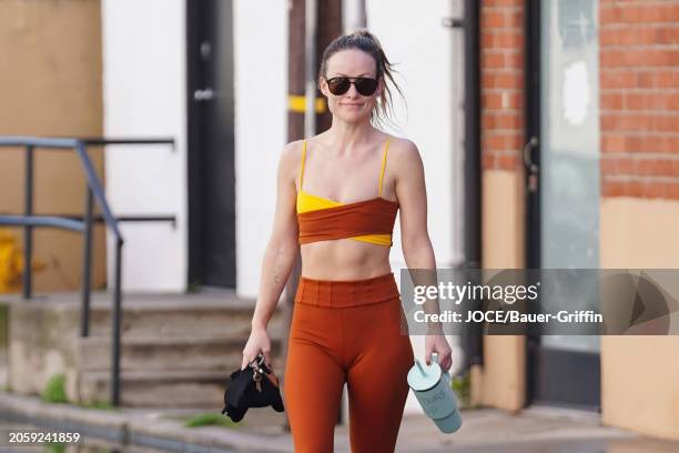 Olivia Wilde is seen on March 07, 2024 in Los Angeles, California.