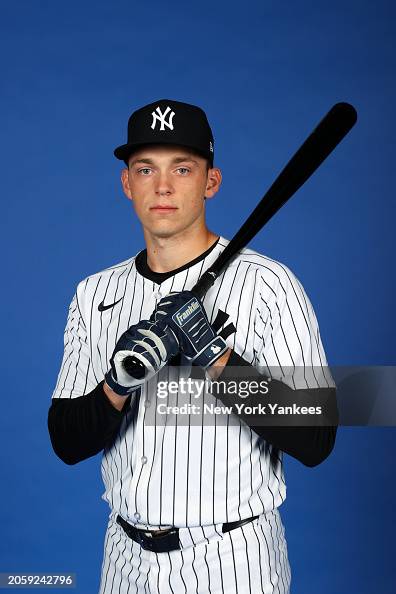 Ben Rice Pfp Ben Rice of the New York Yankees poses for a portrait during the New ...
