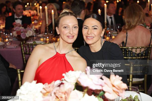 Georgia Hirst and Brigitta Spinocchia Freund attend The Lady Garden Gala 10th anniversary at The OWO on March 7, 2024 in London, England.