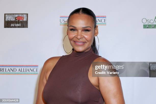 Samantha Mumba at the 18th Annual Oscar Wilde Awards held at Bad Robot on March 7, 2024 in Santa Monica, California.