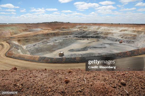 The Mount Holland lithium mine in Southern Cross, Western Australia, on Thursday, March 7, 2024. The Covalent joint venture between Sociedad Qumica y...