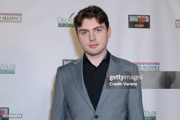 Myles Feerick at the 18th Annual Oscar Wilde Awards held at Bad Robot on March 7, 2024 in Santa Monica, California.