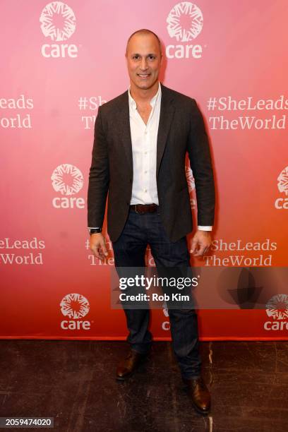 Nigel Barker attends the CARE International Women's Day: She Leads the World Portrait Gallery at Spring Studios on March 04, 2024 in New York City.
