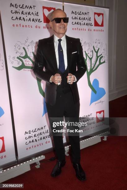 Jean Claude Jitrois attends the “Les Talents Du Coeur" Auction Concert to Benefit Mecenat Chirurgie Cardiaque at Salle Gaveau on March 04, 2024 in...