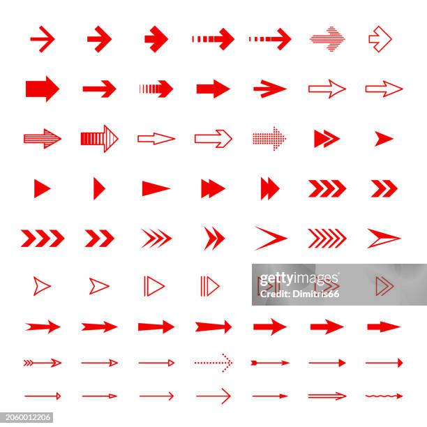 ilustraciones, imágenes clip art, dibujos animados e iconos de stock de arrow icons set - right arow