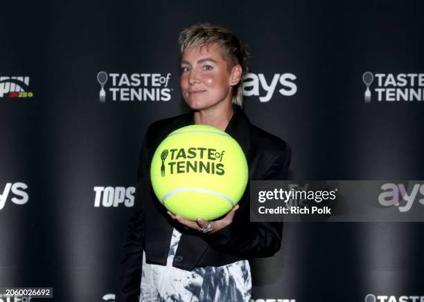 Bethanie Mattek-Sands attends Taste Of Tennis Indian Wells 2024 at Hyatt Indian Wells Resort & Spa on March 04, 2024 in Indian Wells, California.