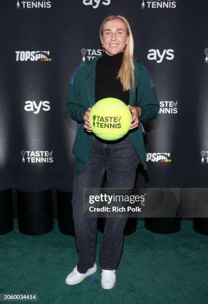 Nadiia Kichenok attends Taste Of Tennis Indian Wells 2024 at Hyatt Indian Wells Resort & Spa on March 04, 2024 in Indian Wells, California.
