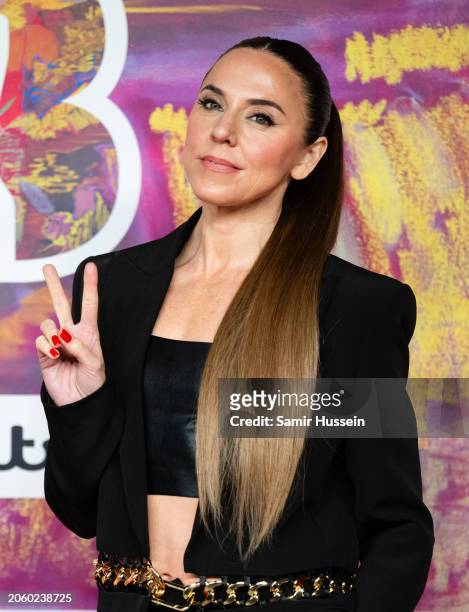 Melanie C attends the BRIT Awards 2024 at The O2 Arena on March 02, 2024 in London, England.